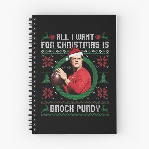 Item preview, All I Want For Christmas Is Brock Purdy San Francisco Football Vingtage designed and sold by Maris8Mihok.