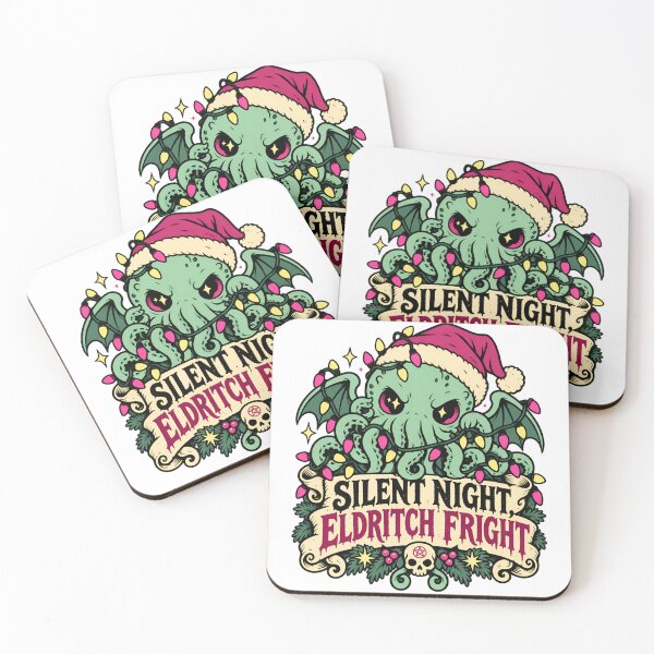 Item preview, H. P. Lovecraft: Silent Night Eldritch Fright designed and sold by Fenay Designs.