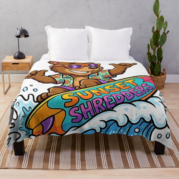 Item preview, Surfing Brown Bear: Adventure and Waves with Style designed and sold by SurfLab.