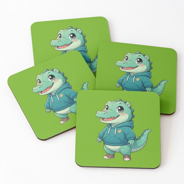 Item preview, Cute Anime Crocodile  designed and sold by shelteredinside.
