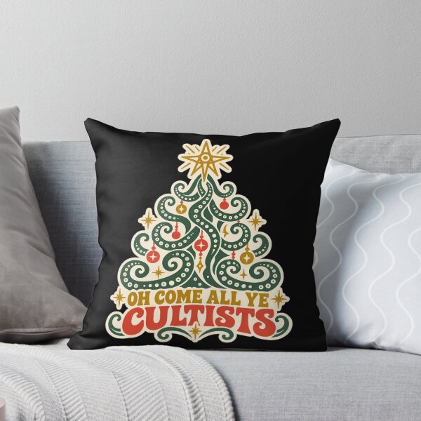 Item preview, H. P. Lovecraft: Oh Come All Ye Cultists Tree designed and sold by Fenay Designs.
