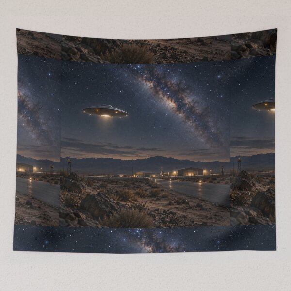Item preview, Ufo on earth designed and sold by RobertMartinArt.