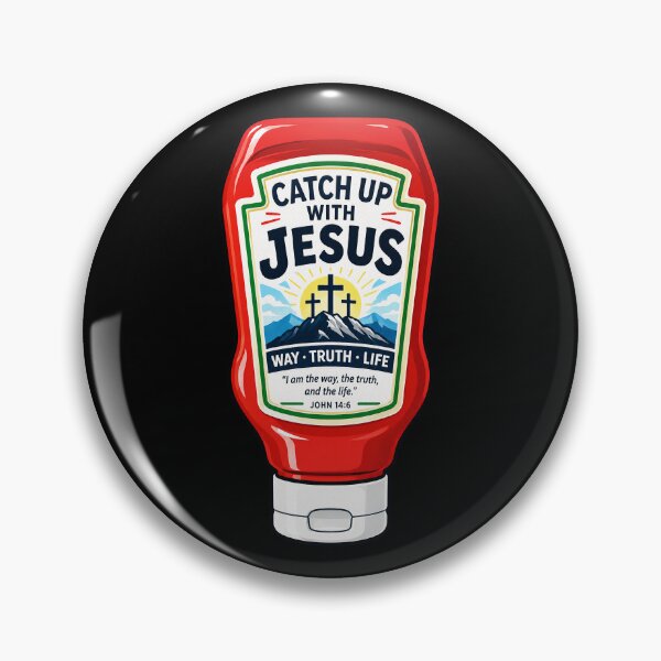 Item preview, Catch Up with Jesus - John 14:6 Way Truth Life designed and sold by plushism.