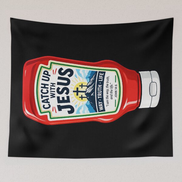 Item preview, Catch Up with Jesus - John 14:6 Way Truth Life designed and sold by plushism.