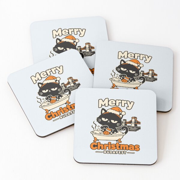 Item preview, Cat bathes Christmas nuts in thermal pool designed and sold by Honu2025.
