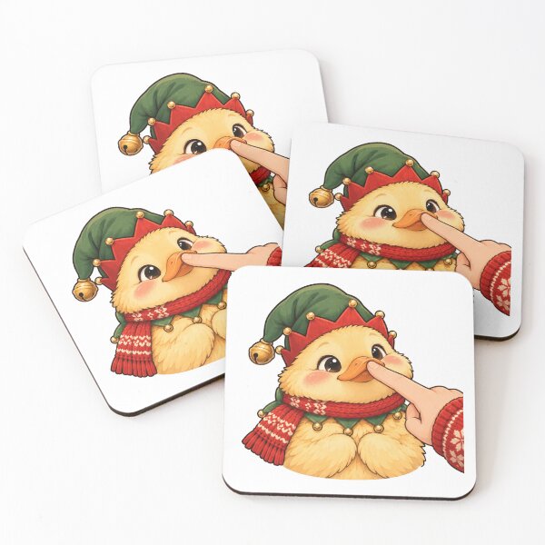 Item preview, Duck Elf Hat Boop Funny Christmas Gift designed and sold by nikolaysparkov.