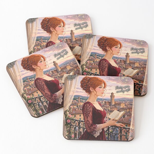 Item preview, Italy — Verona — A Balcony Above the Old Town designed and sold by DibujandoPorfa.
