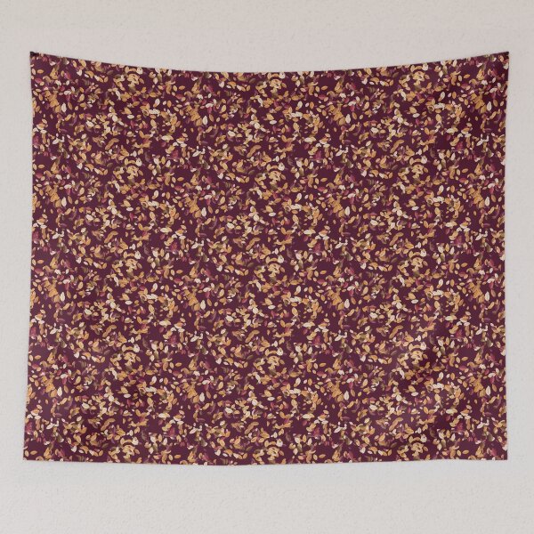 Item preview, Falling Leaves Pattern In Orange - Cosy Drifting Leaves Design designed and sold by cute-animals99.