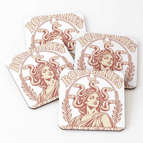 Item preview, Medusa with snakes and personal boundaries designed and sold by Sofia Rose Design ⭐️⭐️⭐️⭐️⭐️.