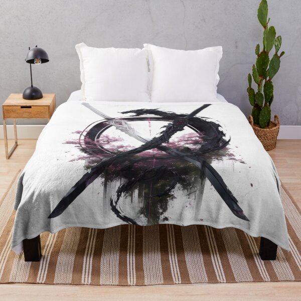 Item preview, Dark Shadow Dragon and Crossed Swords – Japanese Dark Fantasy Art designed and sold by Dyan4.