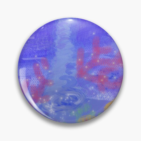 Item preview, Magical Underwater Coral Reef - Glowing Ocean Fish Art designed and sold by AWADHESH  CHAURASIA.