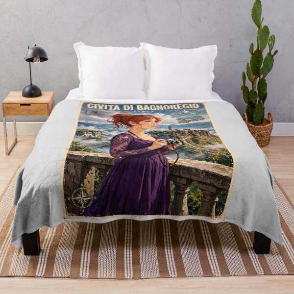 Item preview, Italy — Civita di Bagnoregio — The Village Above the Clouds designed and sold by DibujandoPorfa.