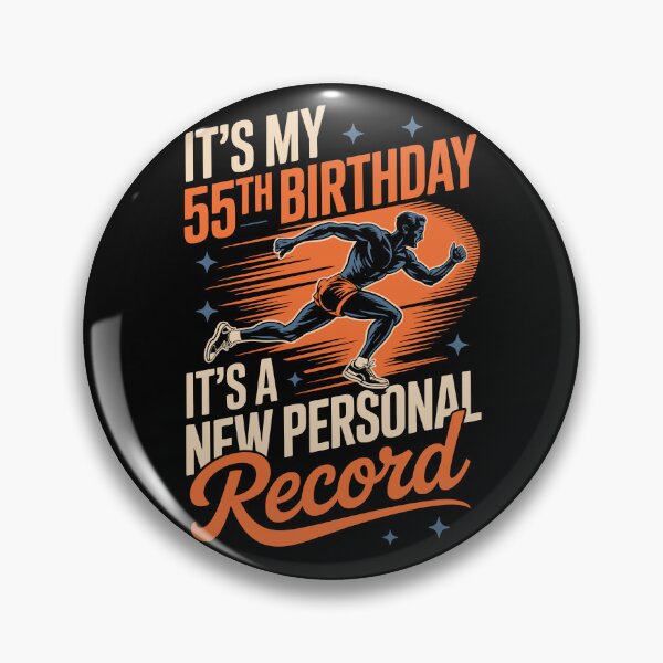 Item preview, It's My 55th Birthday It's A New Personal Record designed and sold by jkrphoto.