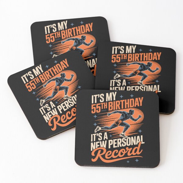 Item preview, It's My 55th Birthday It's A New Personal Record designed and sold by jkrphoto.