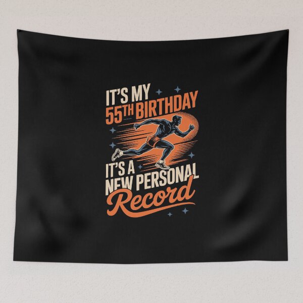 Item preview, It's My 55th Birthday It's A New Personal Record designed and sold by jkrphoto.
