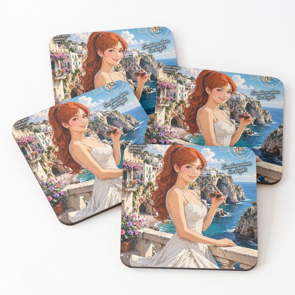 Item preview, Italy — Alberobello — Flowers Among the Trulli designed and sold by DibujandoPorfa.