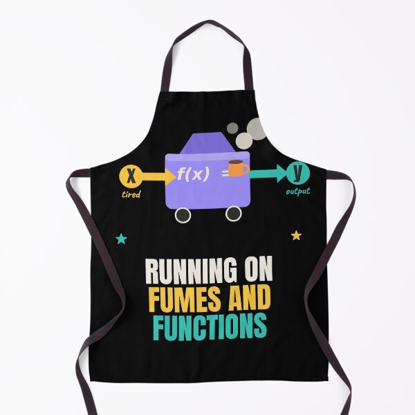 Item preview, Running On Fumes And Functions Funny Math designed and sold by The Cozy Design Studio.