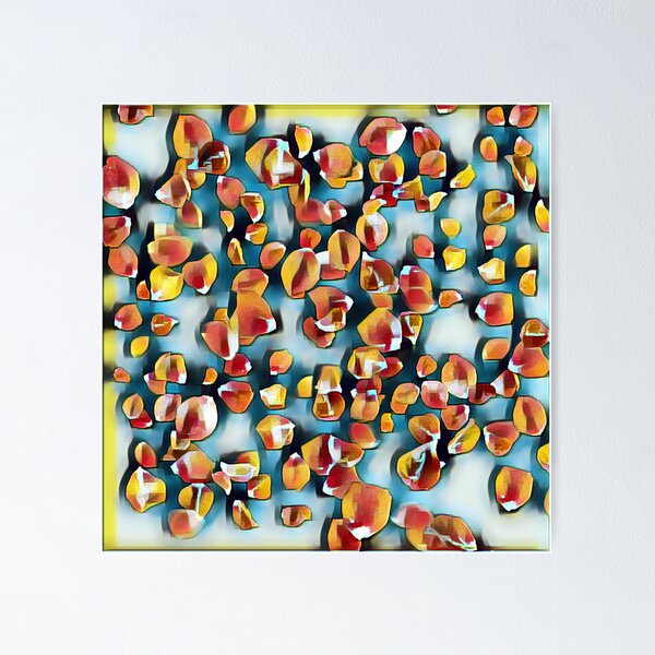 Item preview, Mozaïc flowers design trend  designed and sold by KRiMi1210.