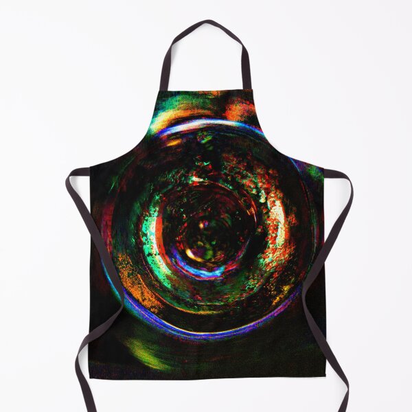 Item preview, Chromatic Vortex – Psychedelic Rainbow Portal, Iridescent Abstract Photography designed and sold by Visual Arts Dominika Cybuch.