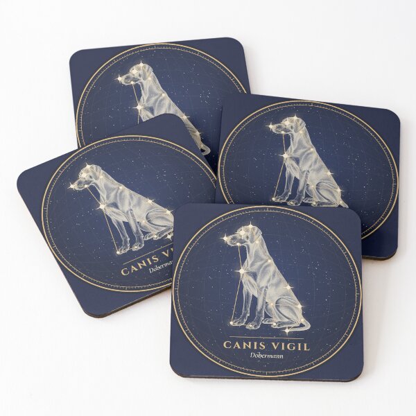 Item preview, Dobermann Constellation – Celestial Dog Art designed and sold by Celestial Atlas of Dogs.