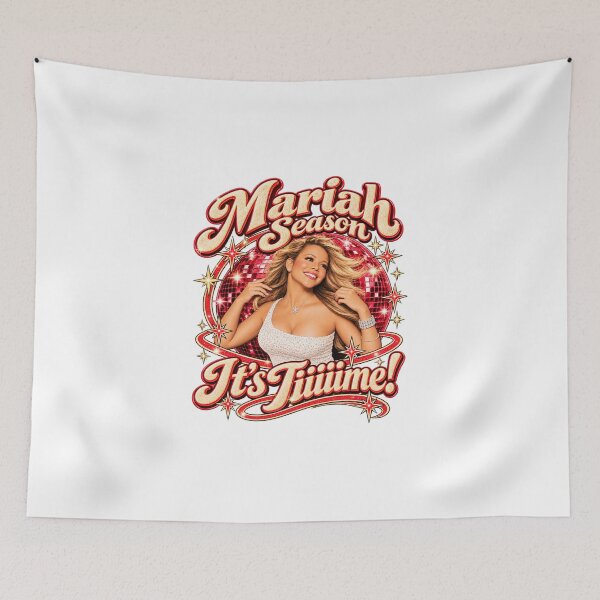 Item preview, Retro Disco Mariah Season Its Time Holiday designed and sold by ianpowell39.