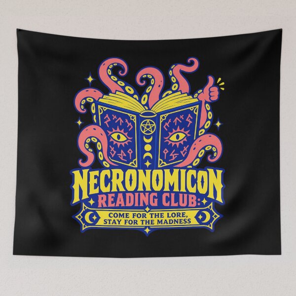 Item preview, H. P. Lovecraft Necronomicon Reading Club designed and sold by Fenay Designs.