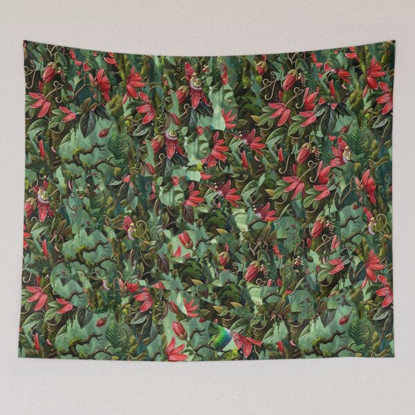 Item preview, Jungle paradise in bloom designed and sold by Sigtrix.