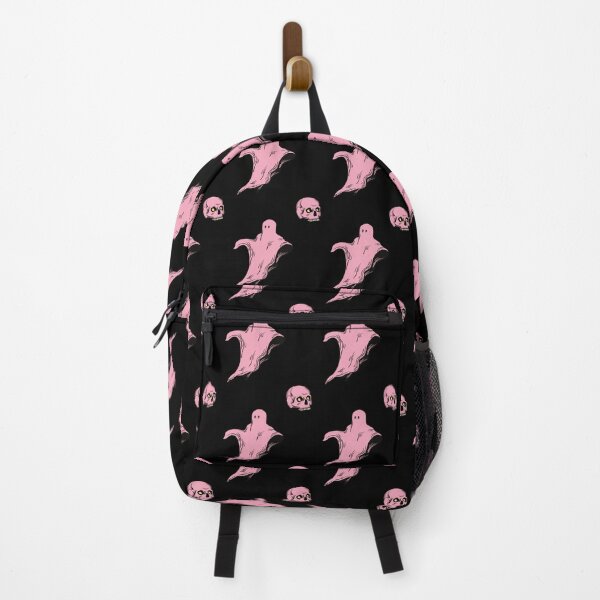 Item preview, Pink Ghost and Skull Gothic Pattern designed and sold by Dino-Lune.