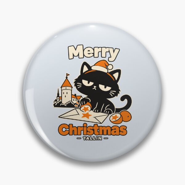 Item preview, Cat seals Christmas cards using potato as a stamp designed and sold by Honu2025.