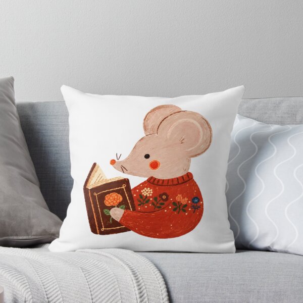 Item preview, Bookish Mouse designed and sold by stzl26 ⭐⭐⭐⭐⭐.