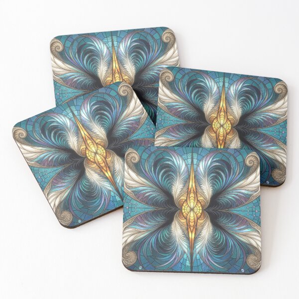 Item preview, Oceanic Art Nouveau Butterfly Mosaic  designed and sold by Frackxion.