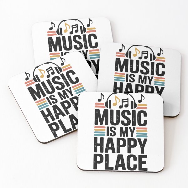Item preview, Music Is My Happy Place designed and sold by jkrphoto.