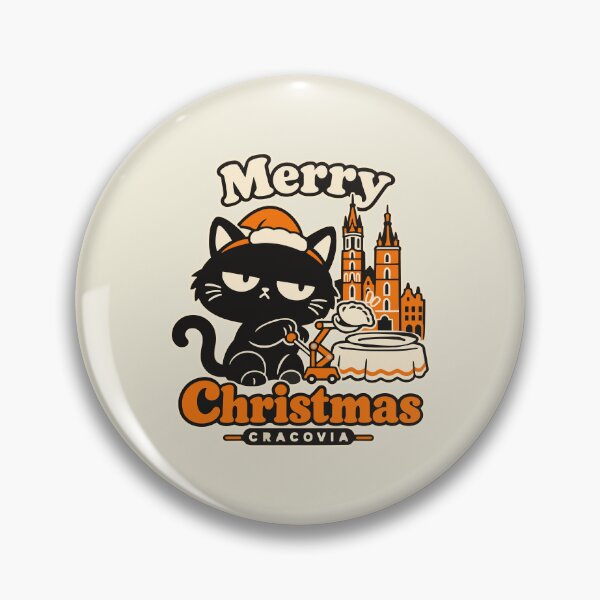 Item preview, Cat transports Christmas pierogi on a cable car made of spoons designed and sold by Honu2025.