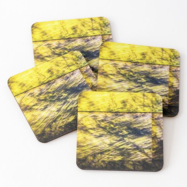 Item preview, Golden Shadow Dance – Yellow Abstract Photography, Botanical Shadows and Urban Textures designed and sold by Visual Arts Dominika Cybuch.