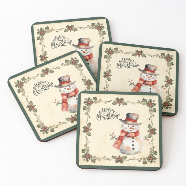 Item preview, Vintage Holly Berry Christmas Stamp Frame designed and sold by danaJG.