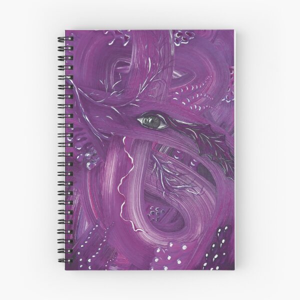 Item preview, Painting "View in abstract space" in purple tones designed and sold by Cherevan.