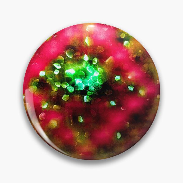 Item preview, Enchanted Jewels – Vibrant Pink and Green Abstract Bokeh Photography designed and sold by Visual Arts Dominika Cybuch.