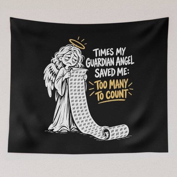 Item preview, Times My Guardian Angel Saved Me designed and sold by SignumShop.