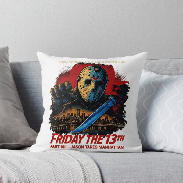Item preview, Jason Takes Manhattan Friday The 13th Poster designed and sold by JeanneBlain279.