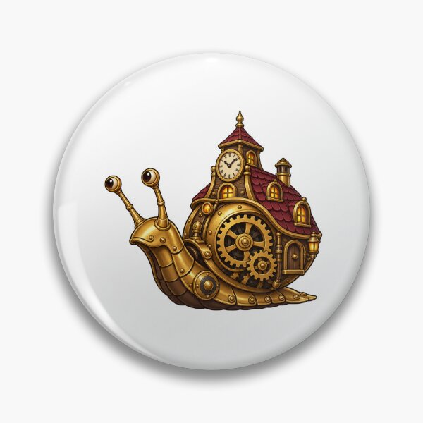 Item preview, Clockwork Snail House designed and sold by JS Creative Studio.