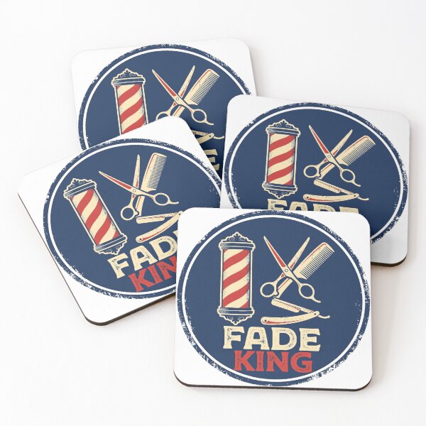 Item preview, Fade King Barber Vintage Badge designed and sold by mahi1design.
