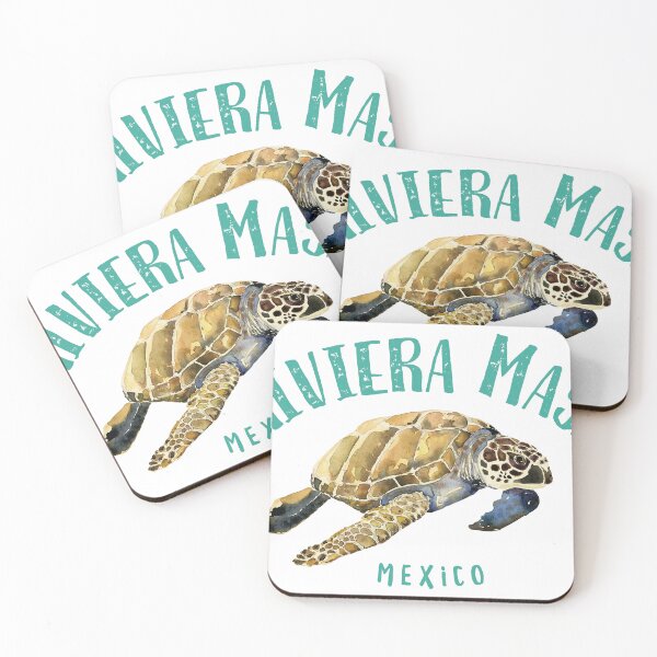 Item preview, Riviera Maya Mexico Sea Turtle Design designed and sold by Futurebeachbum.