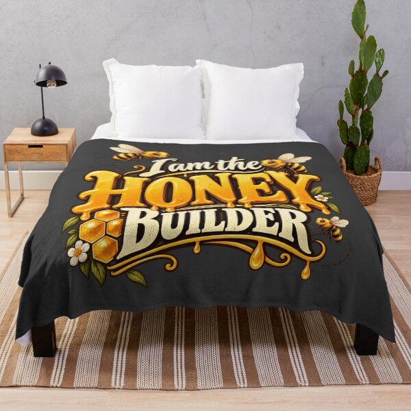 Item preview, I Am The Honey Builder Cute Bees te, Beekeeping Humor Gift, Bee Lover Graphic Design designed and sold by AsturShop.