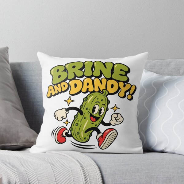 Item preview, Cheerful Pickle – Vibrant Vintage Rubber Hose Cartoon designed and sold by Mdozet.