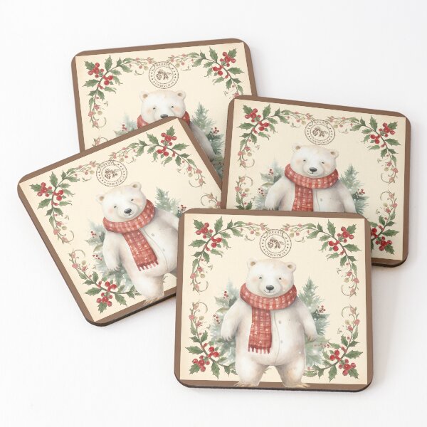 Item preview, Vintage Holly Berry Christmas Stamp Frame designed and sold by danaJG.