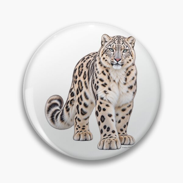 Item preview, Ghost of the Mountains – Majestic Snow Leopard designed and sold by BlingandGifts.