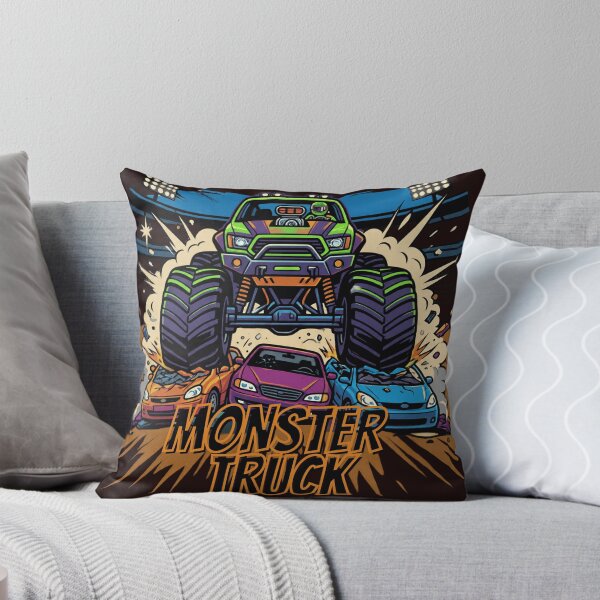 Item preview, Cute Monster Truck Big Wheels Illustration⁠Monster truck designed and sold by Argi- Luz.
