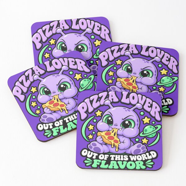 Item preview, Alien pizza lovers out of this world flavor designed and sold by Argi- Luz.