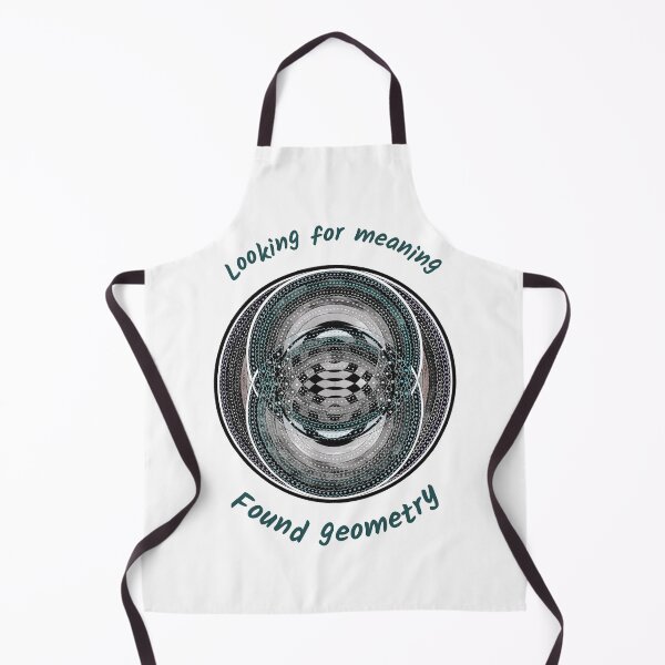 Item preview, Looking for Meaning Found Geometry – Turquoise Vesica Piscis Mandala Light designed and sold by Portal Mandalas.