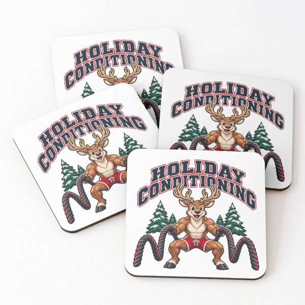 Item preview, Reindeer Battle Ropes Holiday Conditioning designed and sold by TeNovaStudio.